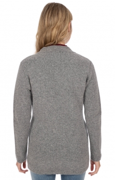 Strickjacke LISA 11 grau melange Strickjacke LISA 11 grau melange