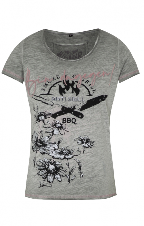 T-Shirt ANTIGRILL hellgrau