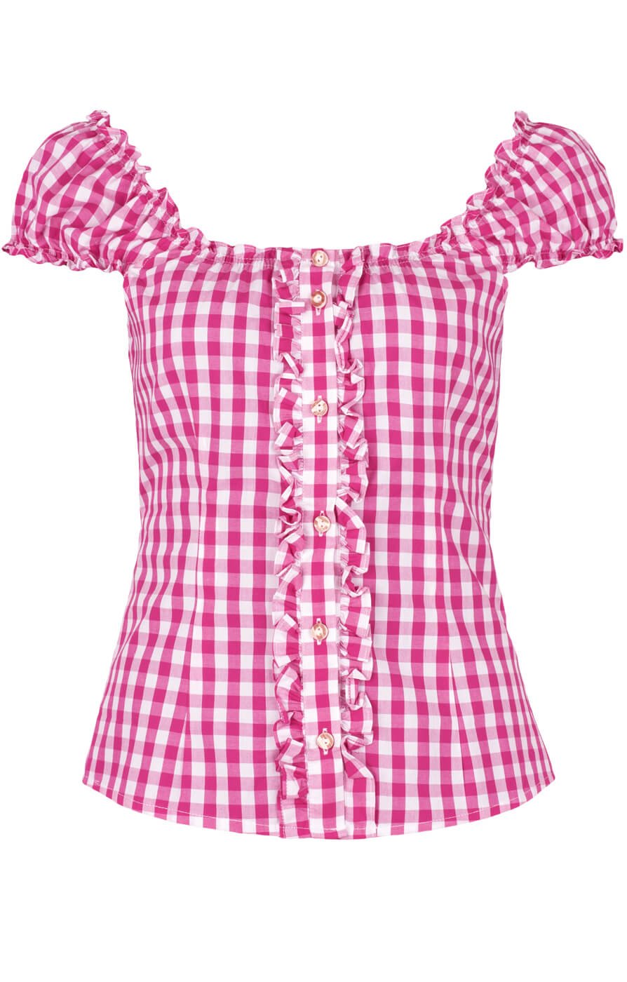 weitere Bilder von Trachten blouse Milena pink