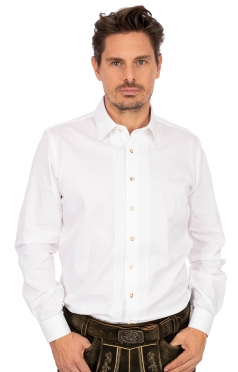 Klederdrachthemd LF182 wit (Slim Fit) Klederdrachthemd LF182 wit (Slim Fit)