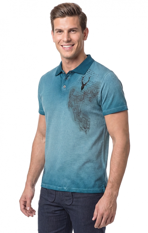 Poloshirt FREDY türkis