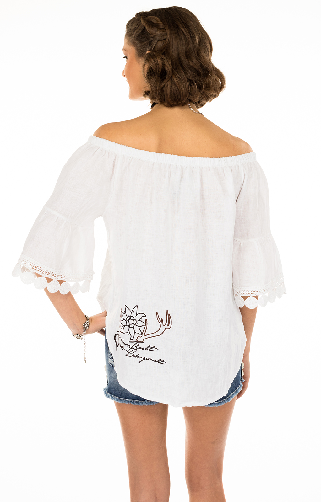 weitere Bilder von Traditional blouse MILA-Twhite