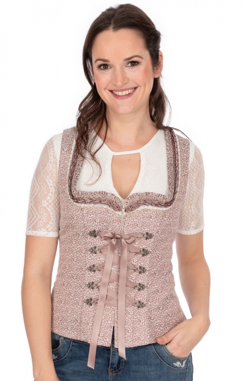 Tracht Mieder 414767 pink