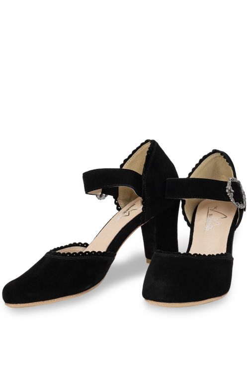 Tiroler schoenen Pumps 3005715-2 zwart