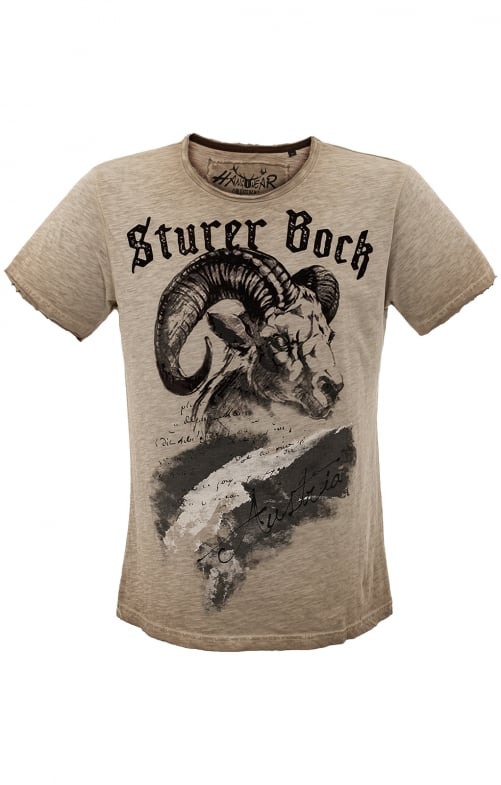 T-Shirt GODWIN AUSTRIA beige