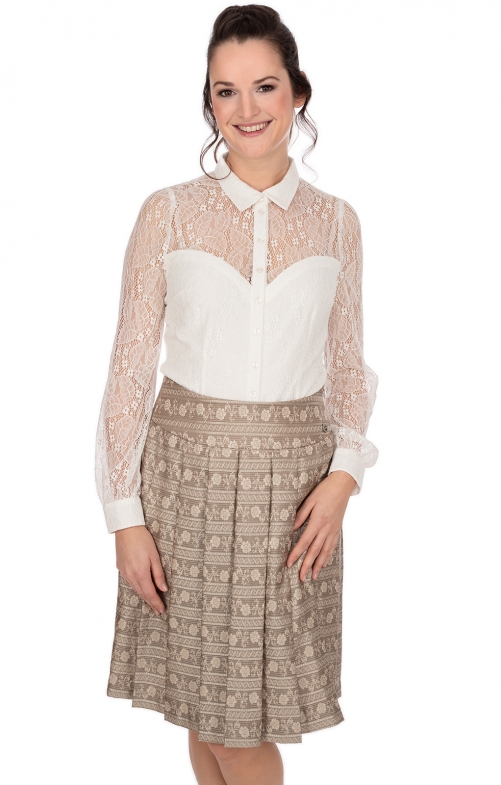 Tracht Skirts DOROTHEA taupe