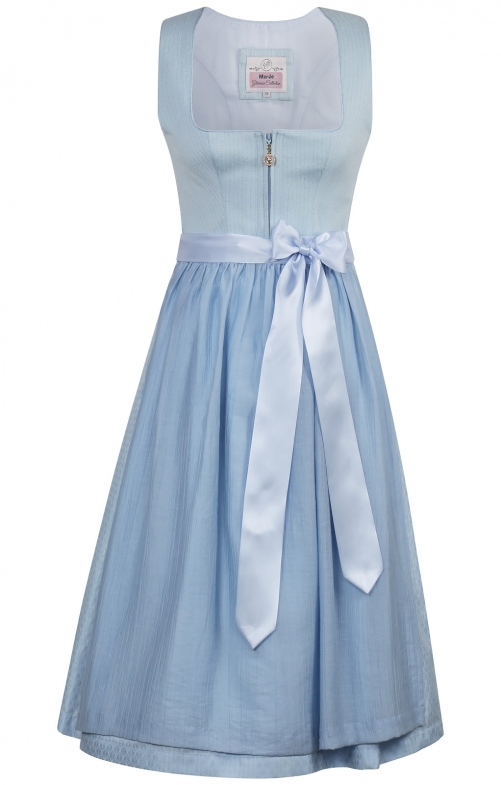 Dirndl 70cm 2tlg. NEUTAL himmelblau