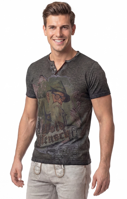 T-Shirt BURGHARD grau