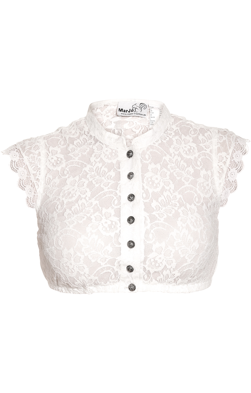 weitere Bilder von Traditional dirndl blouse DELROSE-EVA white