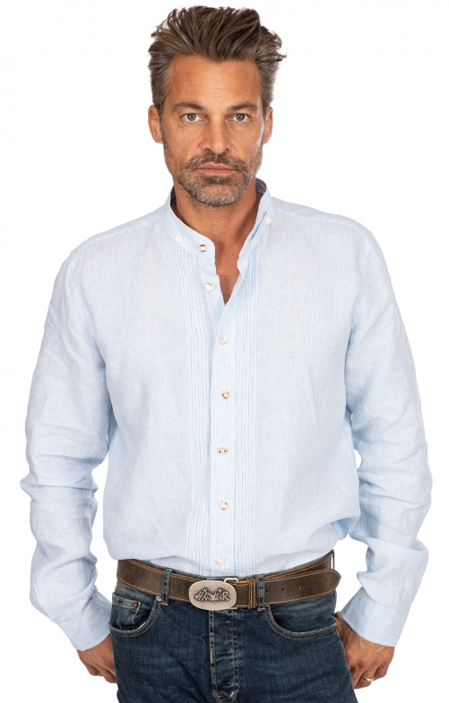 German traditional shirt 175LI light blue (Slim Fit)