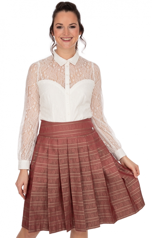 Tracht Skirts DOROTHEA red