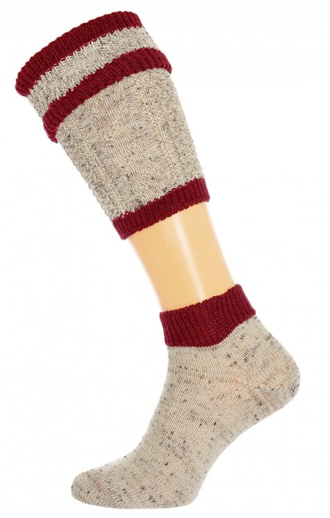 Calzini Cashmere Touch Donna - Set 2 Paia Taglia 36-41 | Calzettoni Alti Per Stivali E Trekking - Foto 9