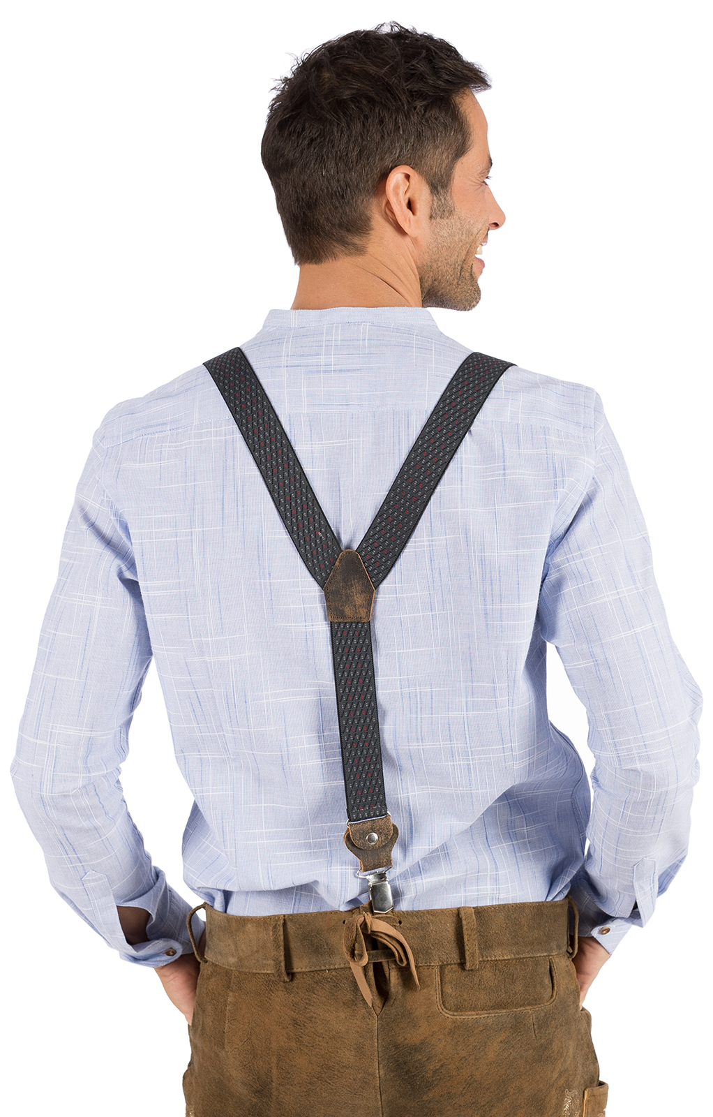 weitere Bilder von Traditional suspenders HT906-4 gray