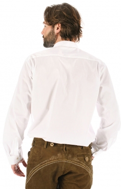 Klederdrachthemd BARDO wit (Regular Fit) Klederdrachthemd BARDO wit (Regular Fit)