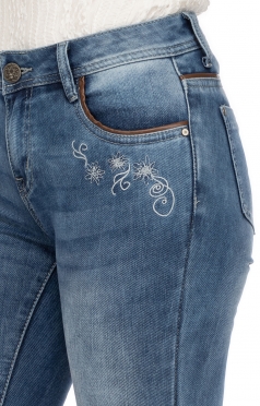 Jeanshose lang WENCKE denim Jeanshose lang WENCKE denim