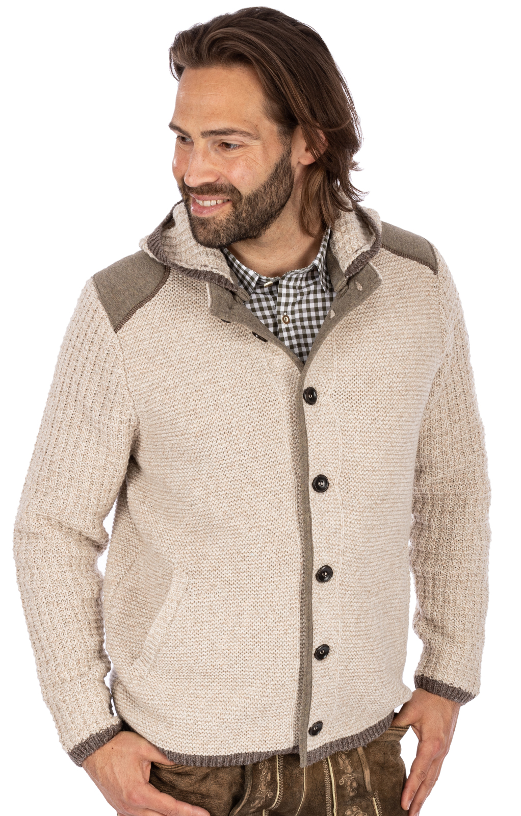 Strickjacke NABOR natur von Spieth & Wensky