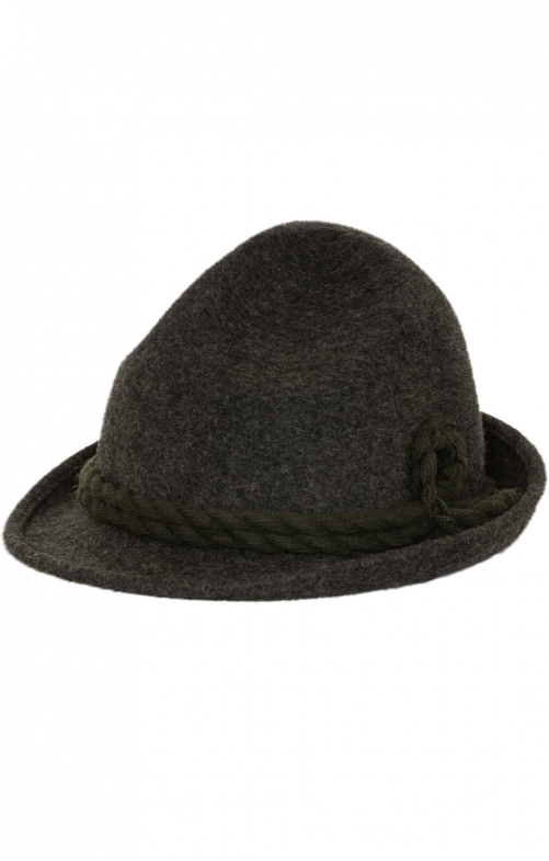 Tiroler hoed 1600-A78B anthraziet