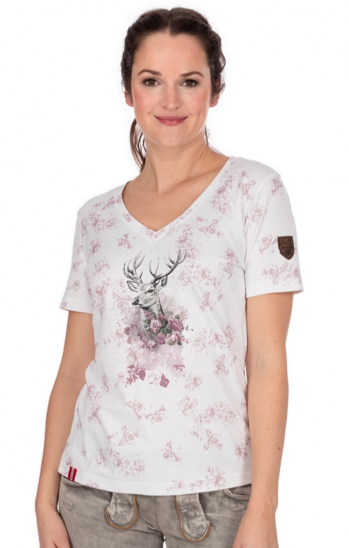 Tiroler T-Shirt KREUZALM roze