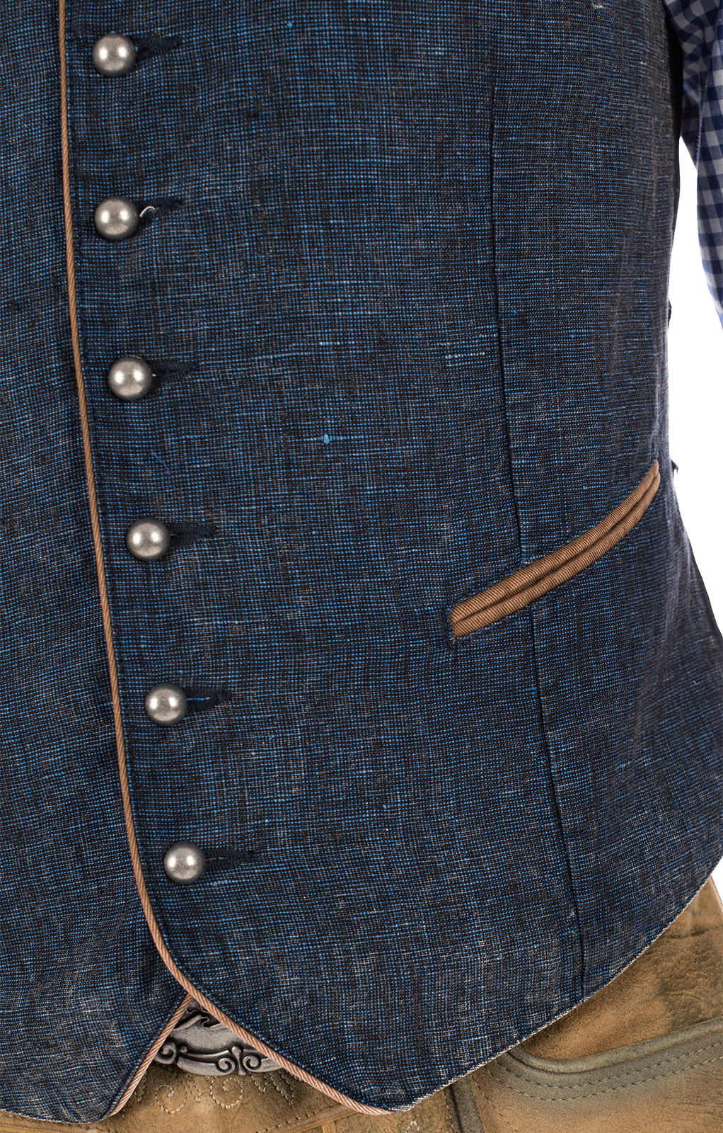 weitere Bilder von Traditional waistcoat PLATZHIRSCH blue