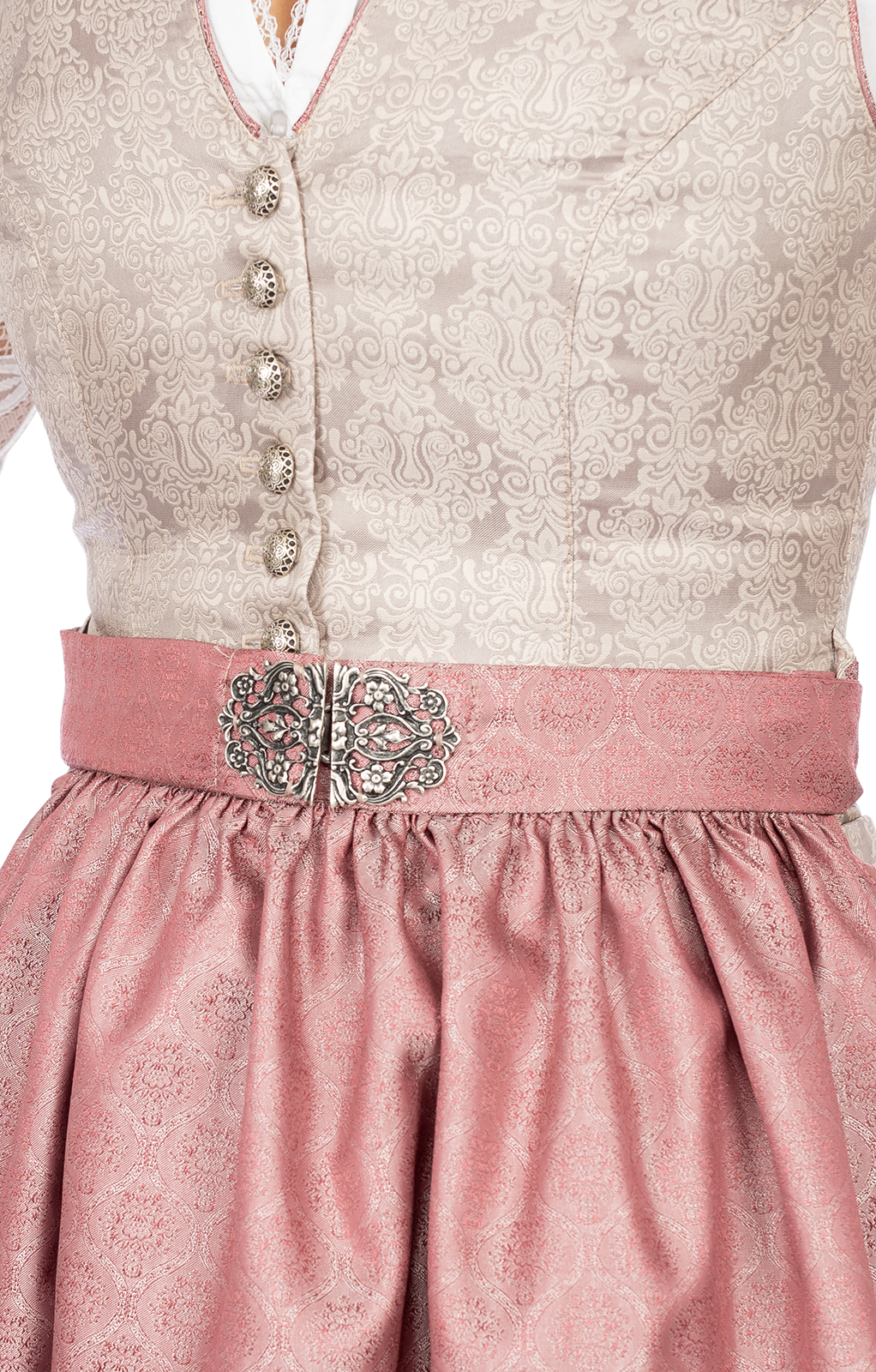 weitere Bilder von Midi Dirndl 2pcs. 68 cm HILDINA champagne