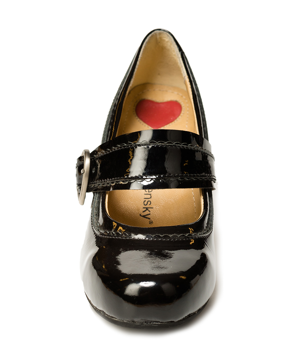 weitere Bilder von Traditional dirndl shoes D450 Ibis Lack black