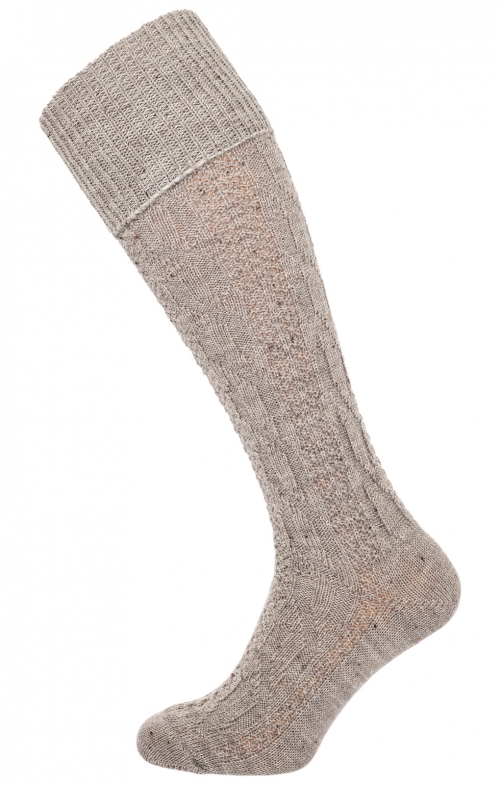Tiroler sokken CS561 grijs bruin