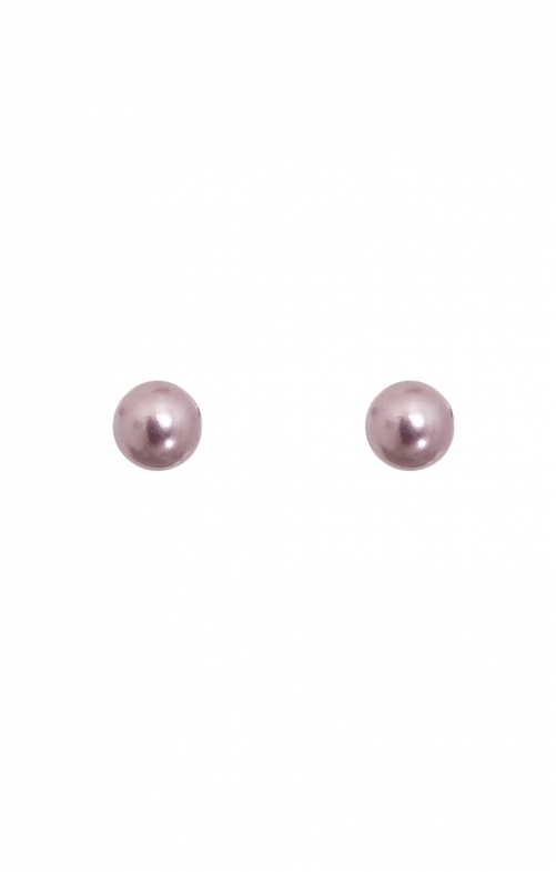 Pearl earrings 751 lilac