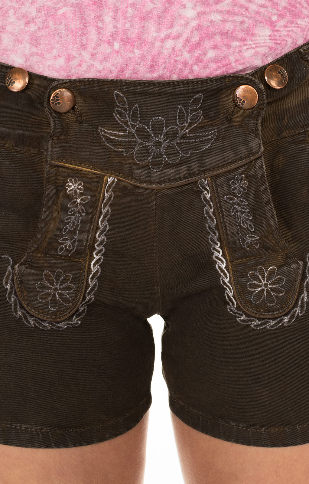weitere Bilder von Pantaloni dei jeans JEANS Short DA-1769 marrone