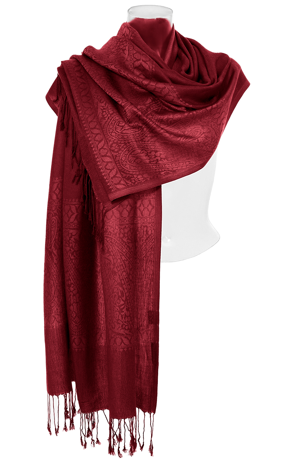 Lorenzo Cana - Sciarpa Floreale In Modal Donna - 70x180 Cm - Lusso Morbido E Sostenibile