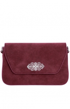 Trachtentasche mit Brosche 17201 beere Trachtentasche mit Brosche 17201 beere