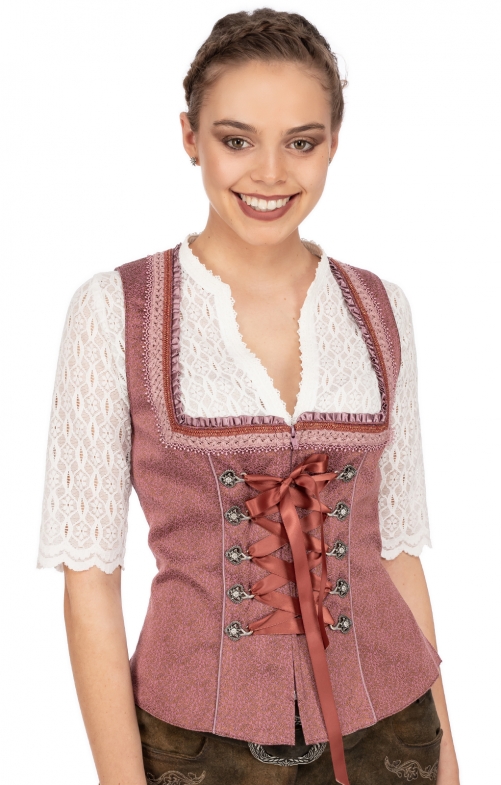 Tracht Mieder SELINE berry