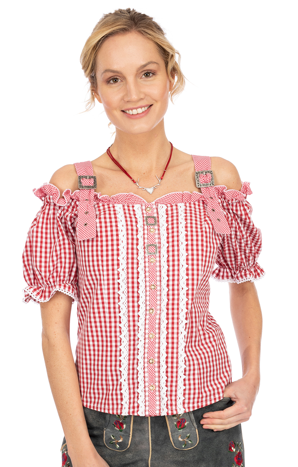 weitere Bilder von Traditional blouse MELATI red