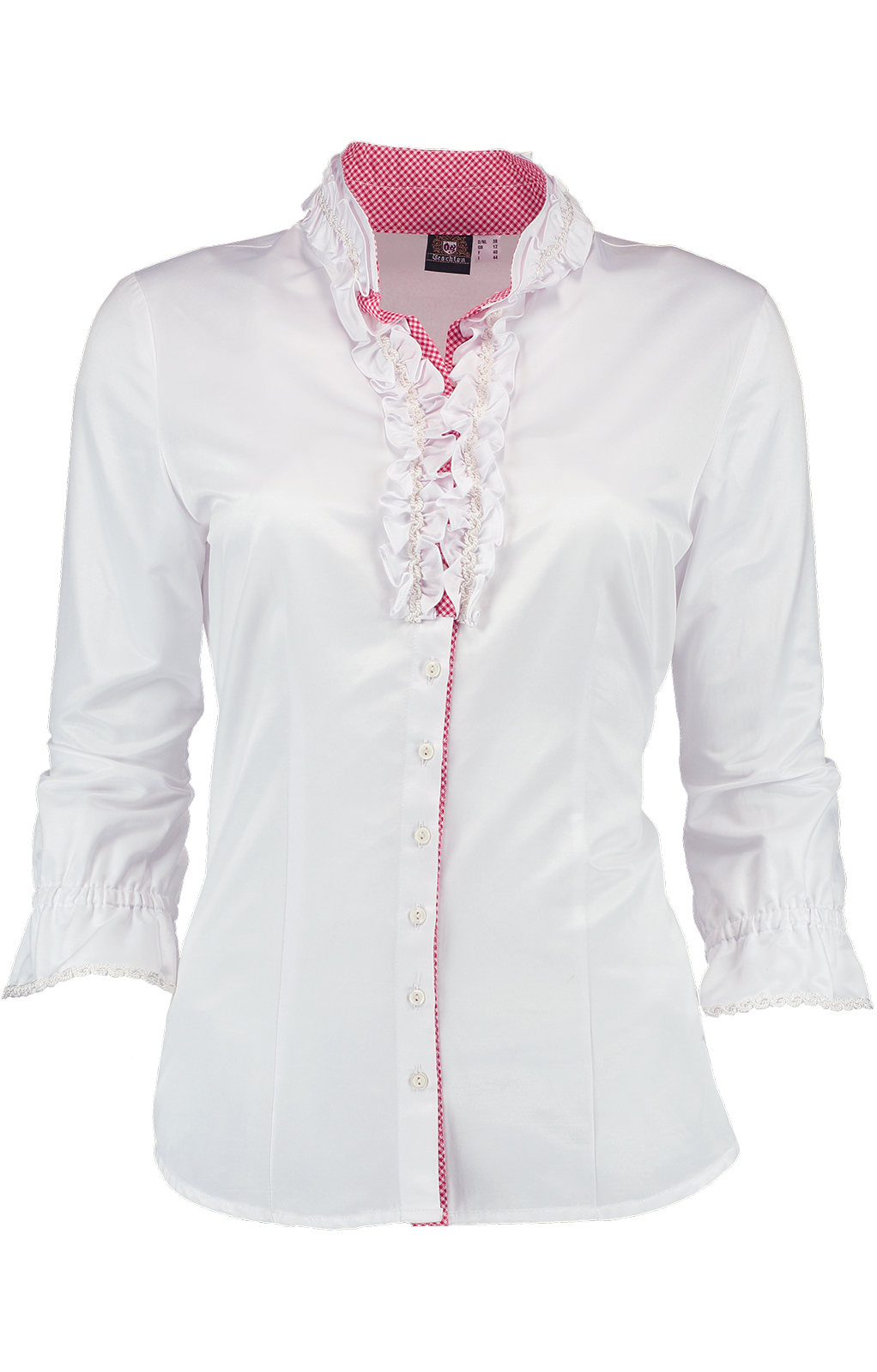weitere Bilder von Traditional blouse VELA white red
