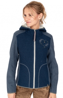 Jacke BINZ blau grau Jacke BINZ blau grau