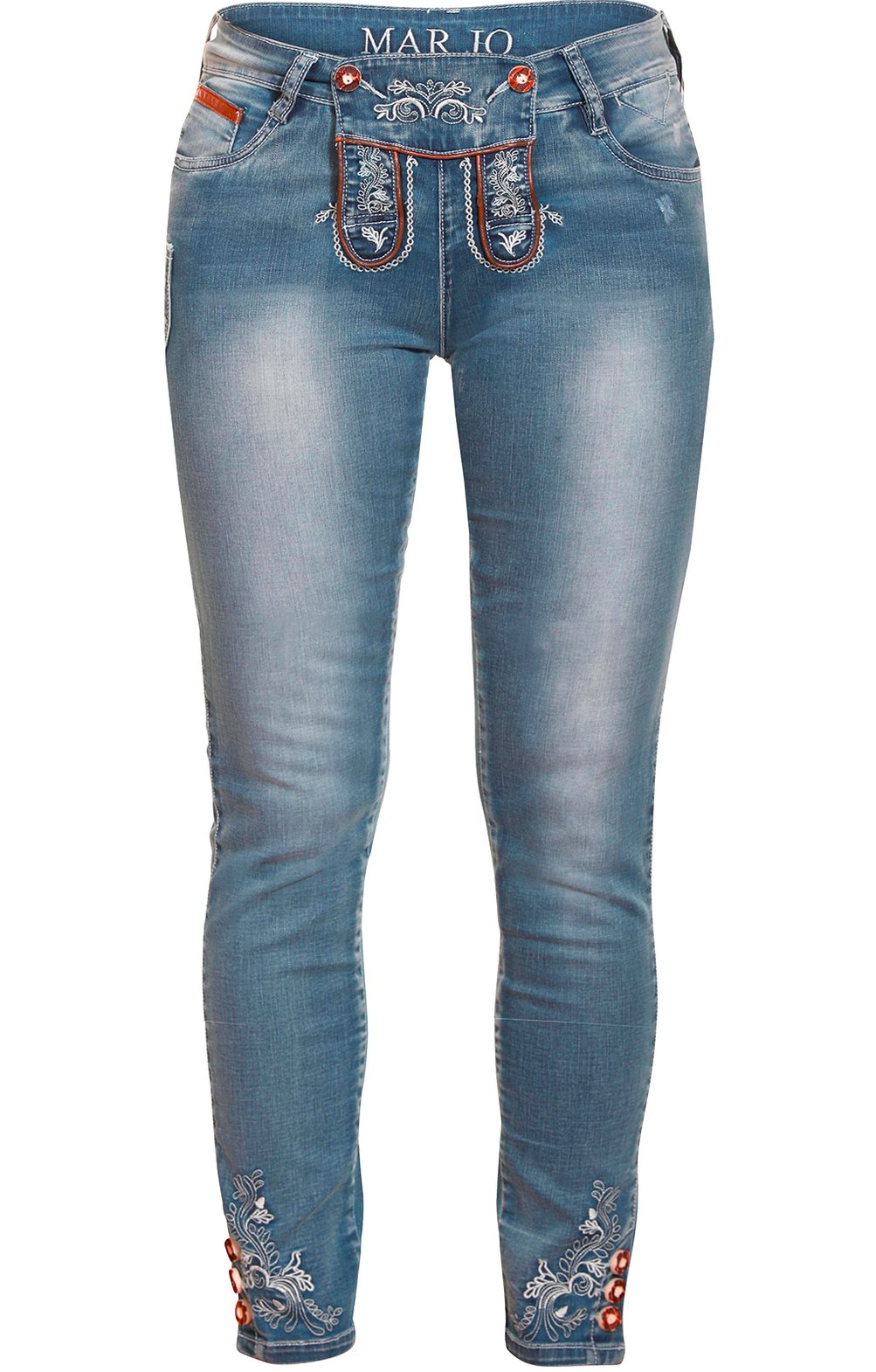 Trachtenjeans Damen Lang