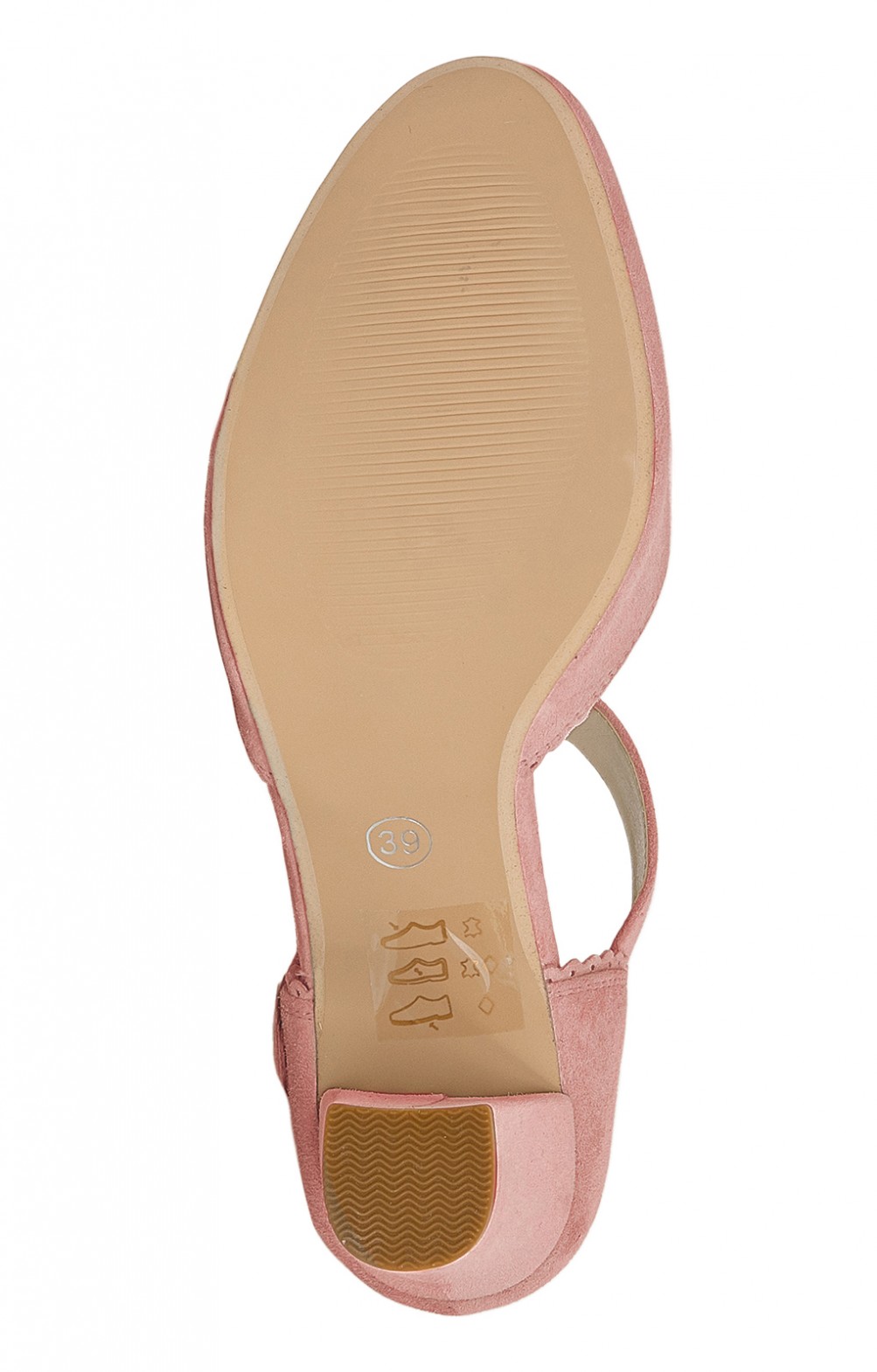 HIRSCHKOGEL Dames 3007836 Pumps, Roze oudroze 059, 38 EU