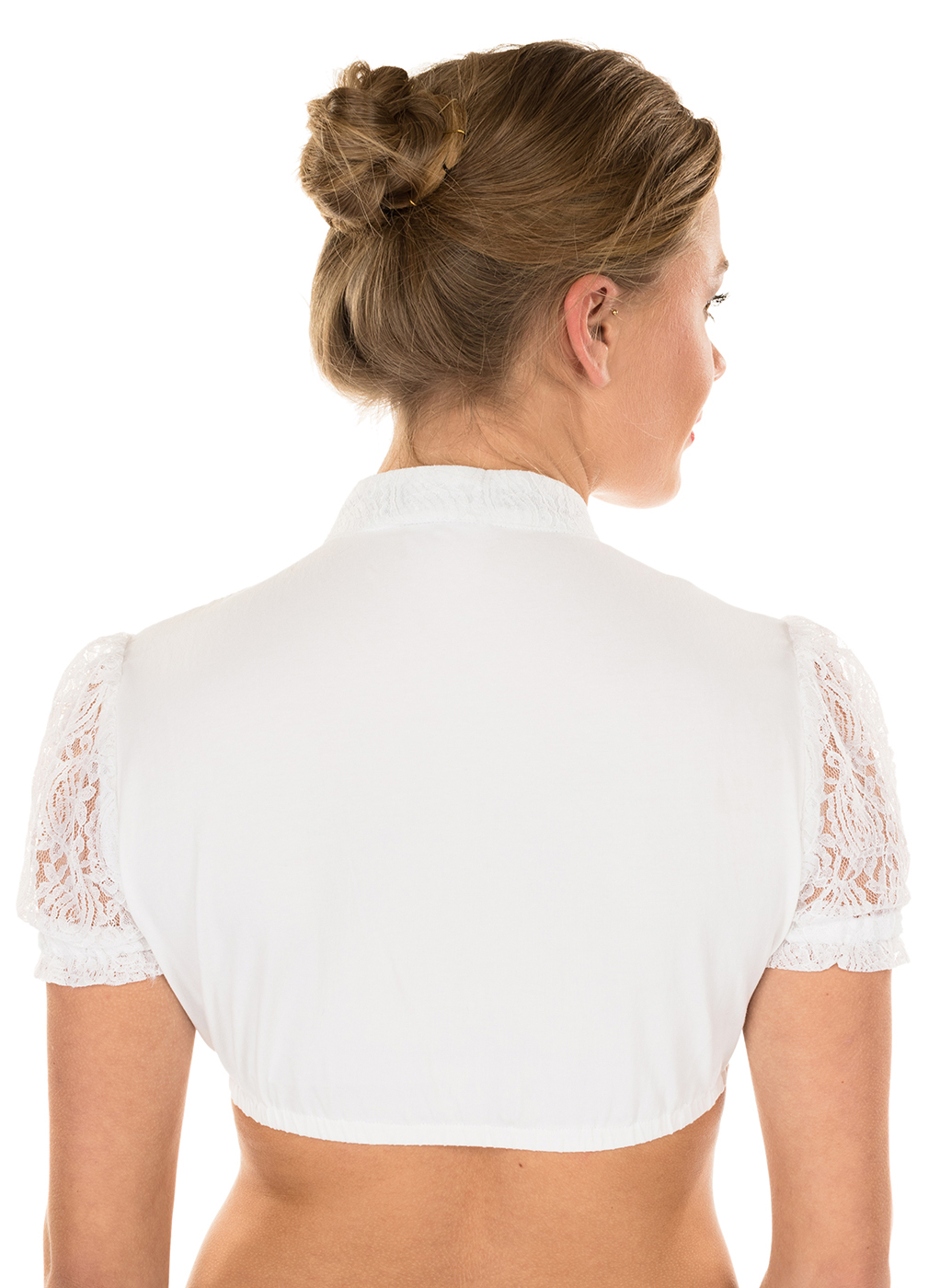 weitere Bilder von Traditional dirndl blouse BERTA-ALIA white