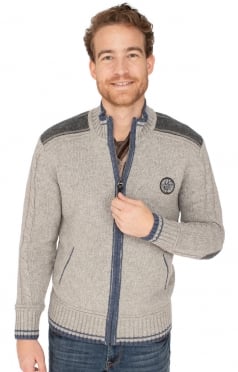 Trachten Cardigan BETZBACH light grey S Trachten Cardigan BETZBACH light grey S