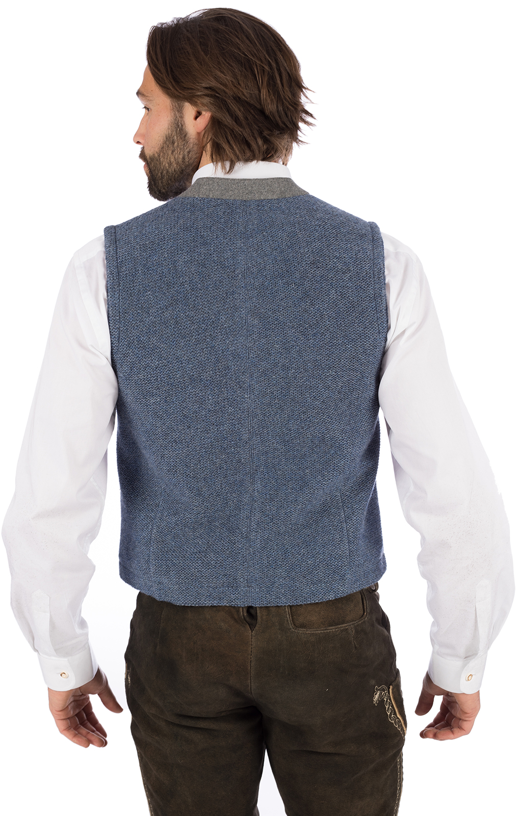 weitere Bilder von German knitted waistcoat KNALLER SW blauw