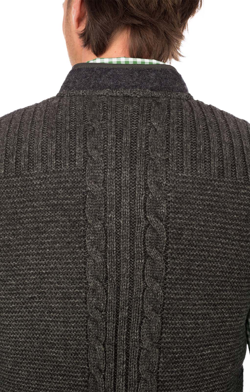 weitere Bilder von Traditional waistcoat knitted black