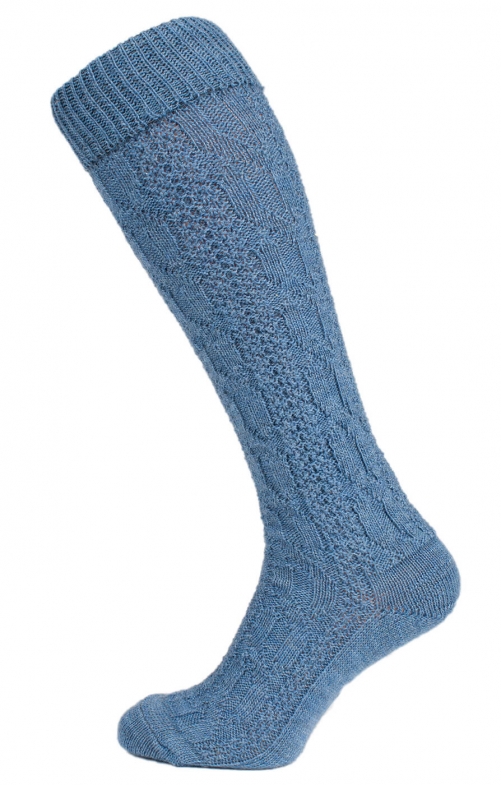 Traditional knee socks CS555 jeansblue
