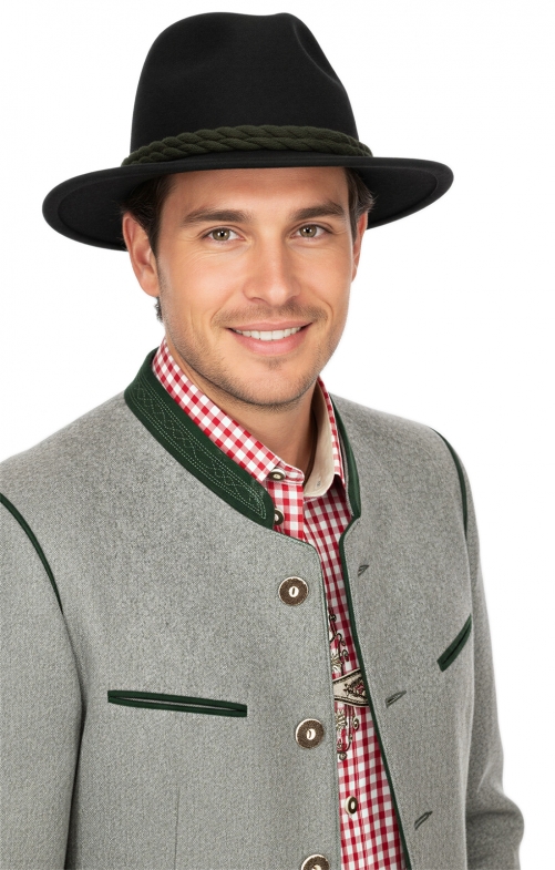 Tiroler hoed 1013-722 zwart