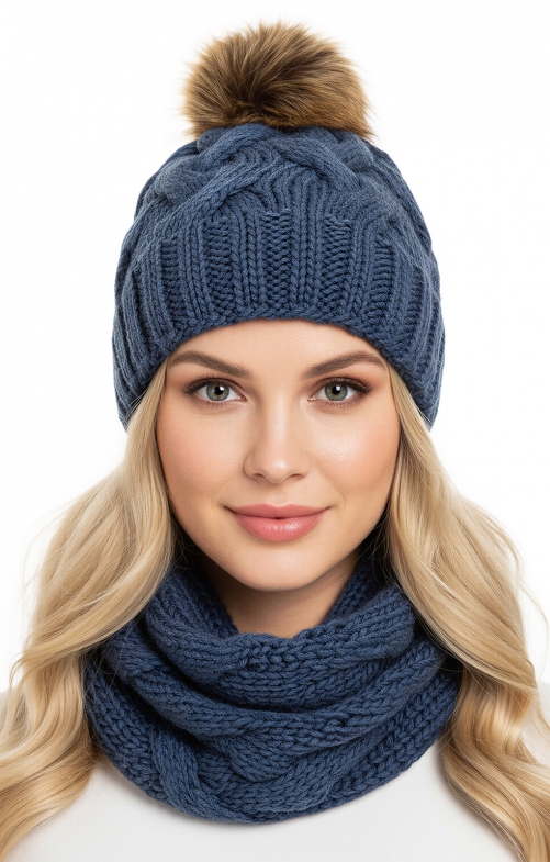 Strickmütze 54174KB jeans