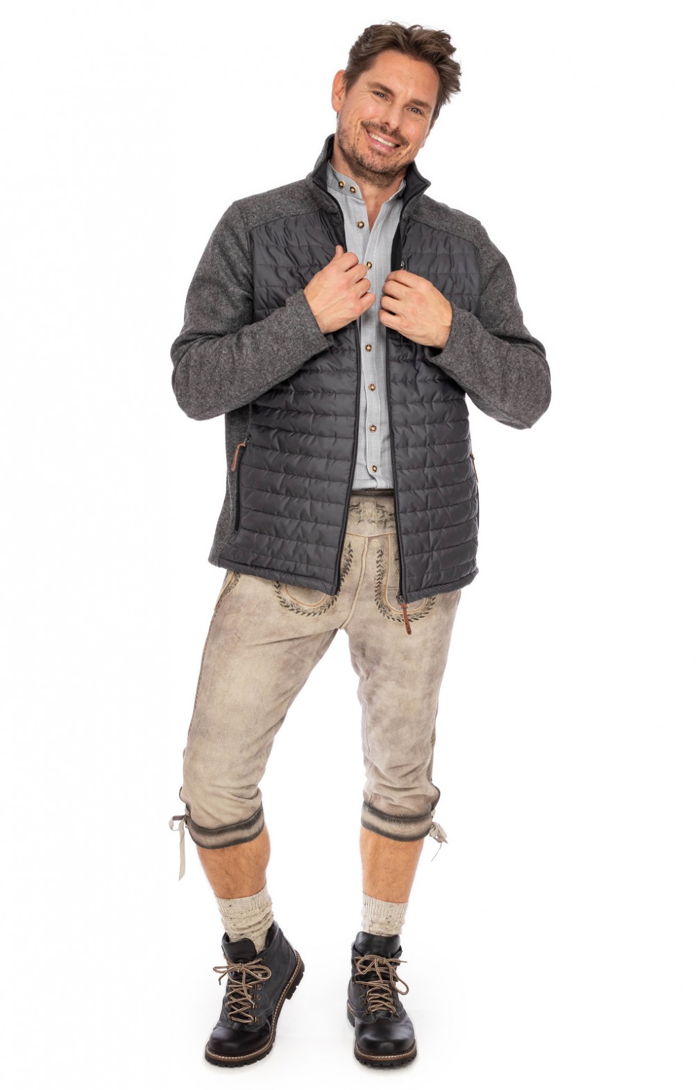 ジャケット LOW CLASSIC : 24FW / ALPACA WOOL ZIP-UP JACKET ALP 1964 Giacche tradizionali 195301 avio - bestellen
