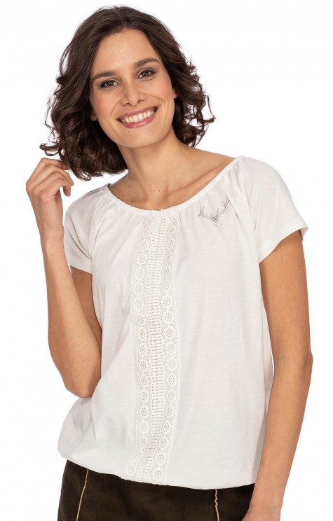 Die Jung Sinzerin - Schafkopfen - T-Shirt Damen weiß Gehering main image 1