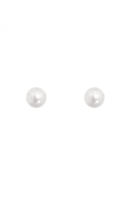Pearl earrings 751 white