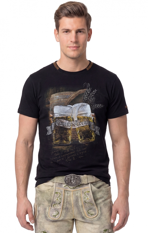 T-Shirt BARTOLOMÄUS schwarz