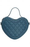 Trachtentasche Herzform 16507 blau