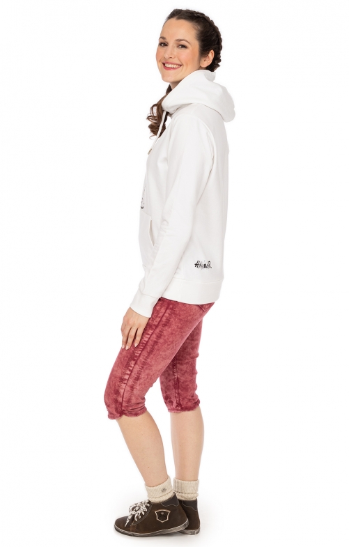 Hoodie WEINKIND weiß