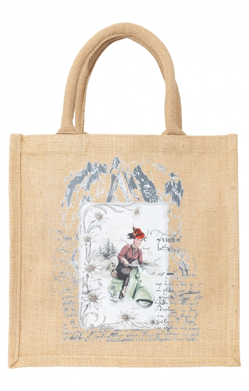 Shopperbag 40413 nature ladies with hat